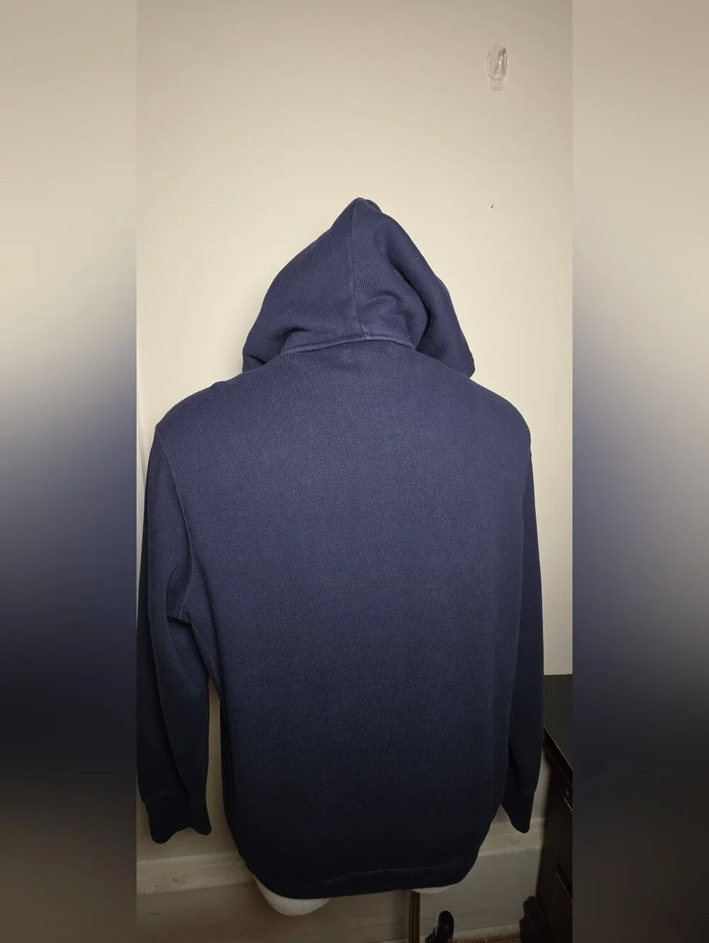 Polo by Ralph Lauren Navy Hoodie with White Winged 'R' Patch